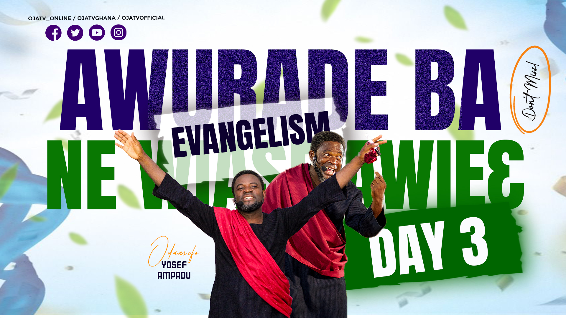 DEDICATION OF ZION CITY TO GOD ALMIGHTY (DAY 3) EVANGELISM DAY 3